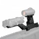 WADSN Double Mount (Riser & RIS) WADSN Double Mount (Riser & RIS), Accessorising your airsoft gun can often require an adapter - sometimes there are no RIS/RAS rails to attach scopes or sights, or perhaps your handguard needs rail segments to facilitate adding grips, lasers, or flash